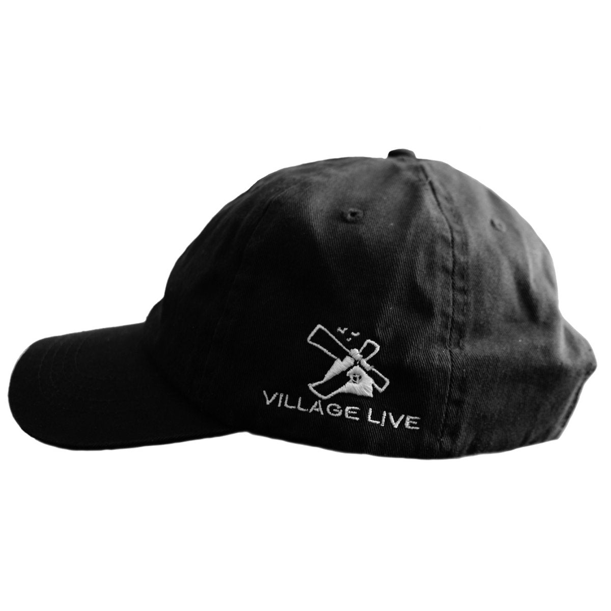 Village Live Baseball Cap (Black)