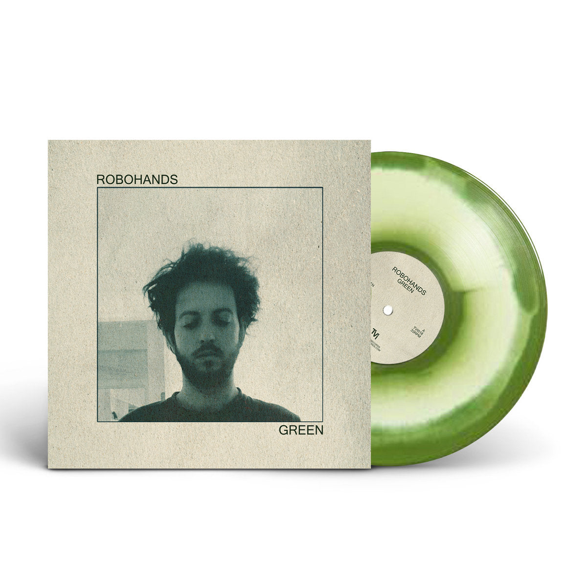 Robohands - Green (Green & Cream Swirl Vinyl)