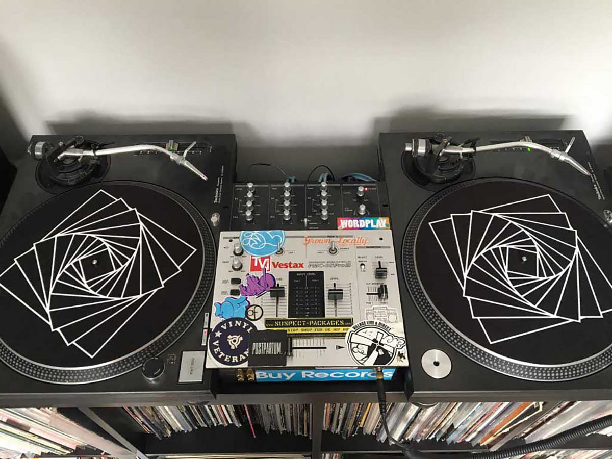 Remulak ‘Spiral Logo’ 12″ Slipmats (Double)