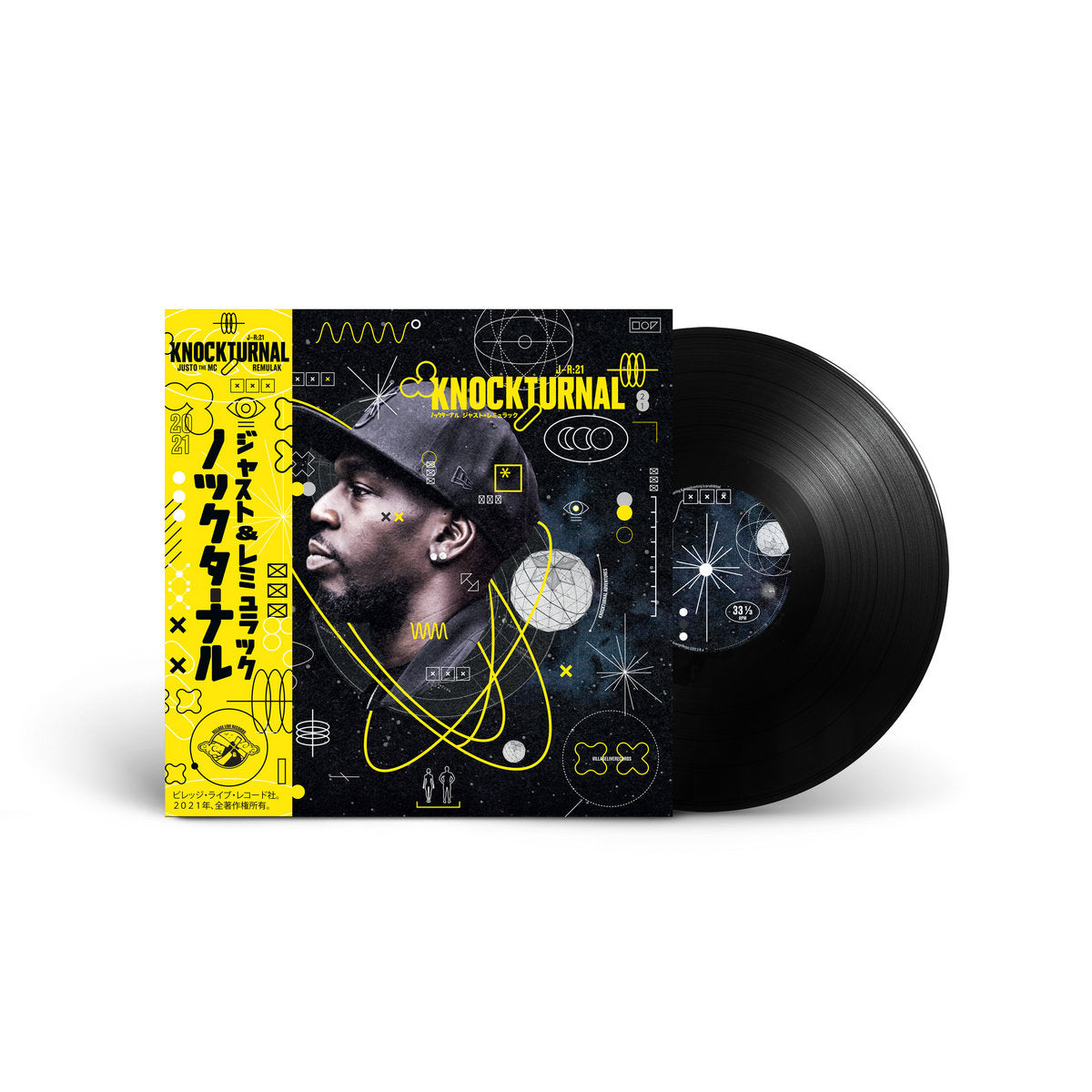 Justo The MC & Remulak - Knockturnal (Black Vinyl)