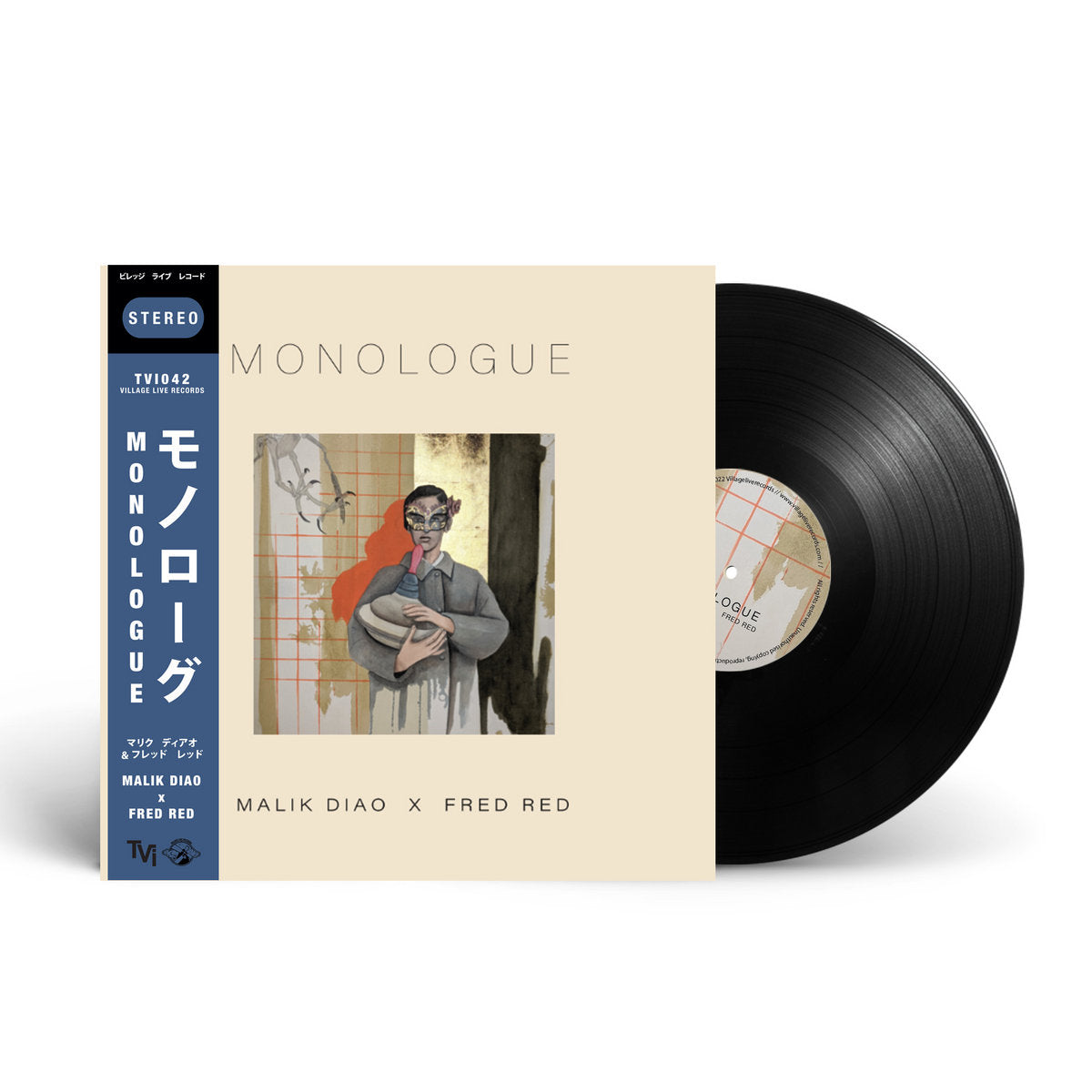 Malik Diao & Fred Red - Monologue (Black Vinyl)