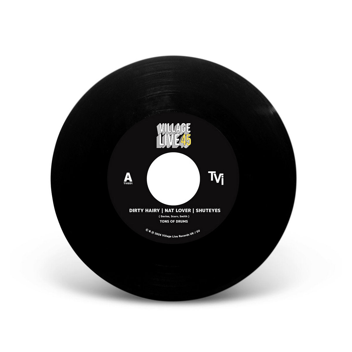 Dirty Hairy / Nat Lover / Shuteyes - Tons Of Drums / Everybody (A Rap Throwback) (Black Vinyl)