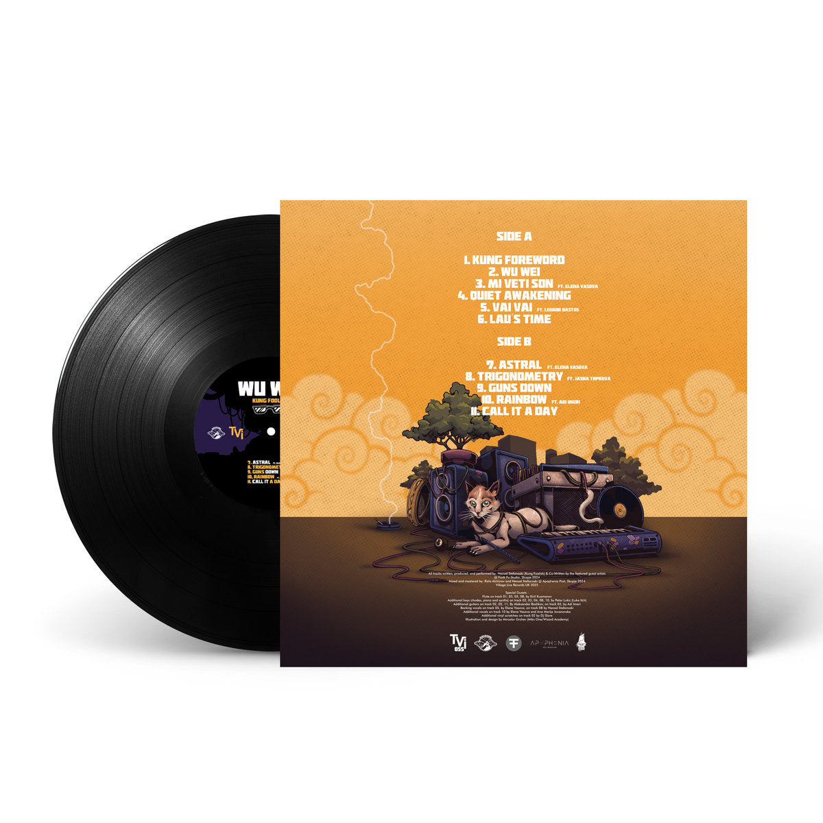 Kungfoolish - Wu Wei (Black Vinyl)