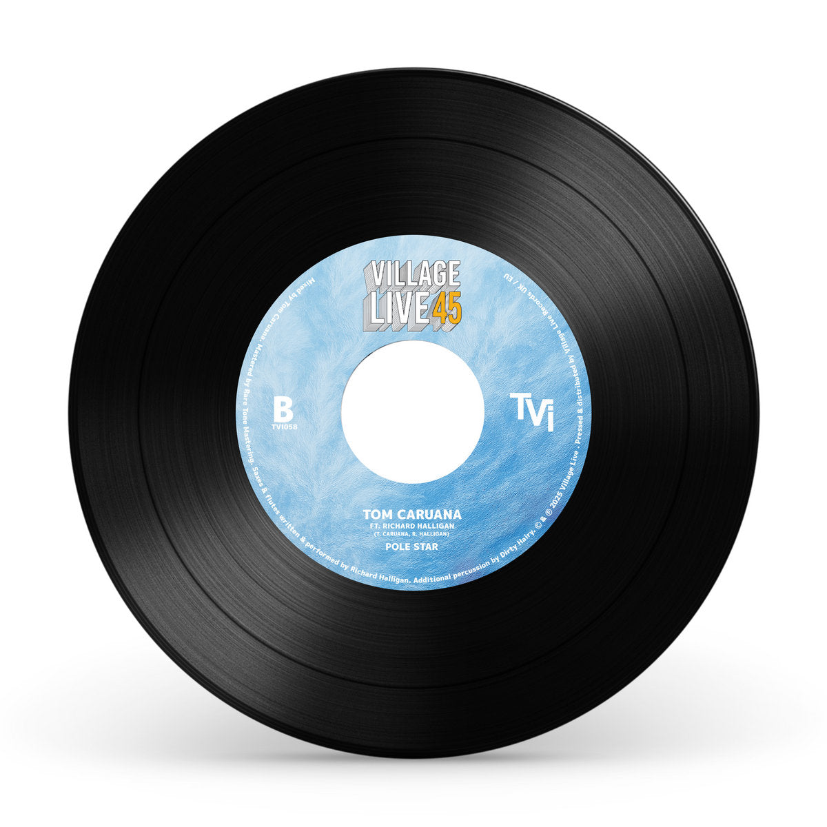 Tom Caruana - Penguin Strut / Pole Star (Black Vinyl)