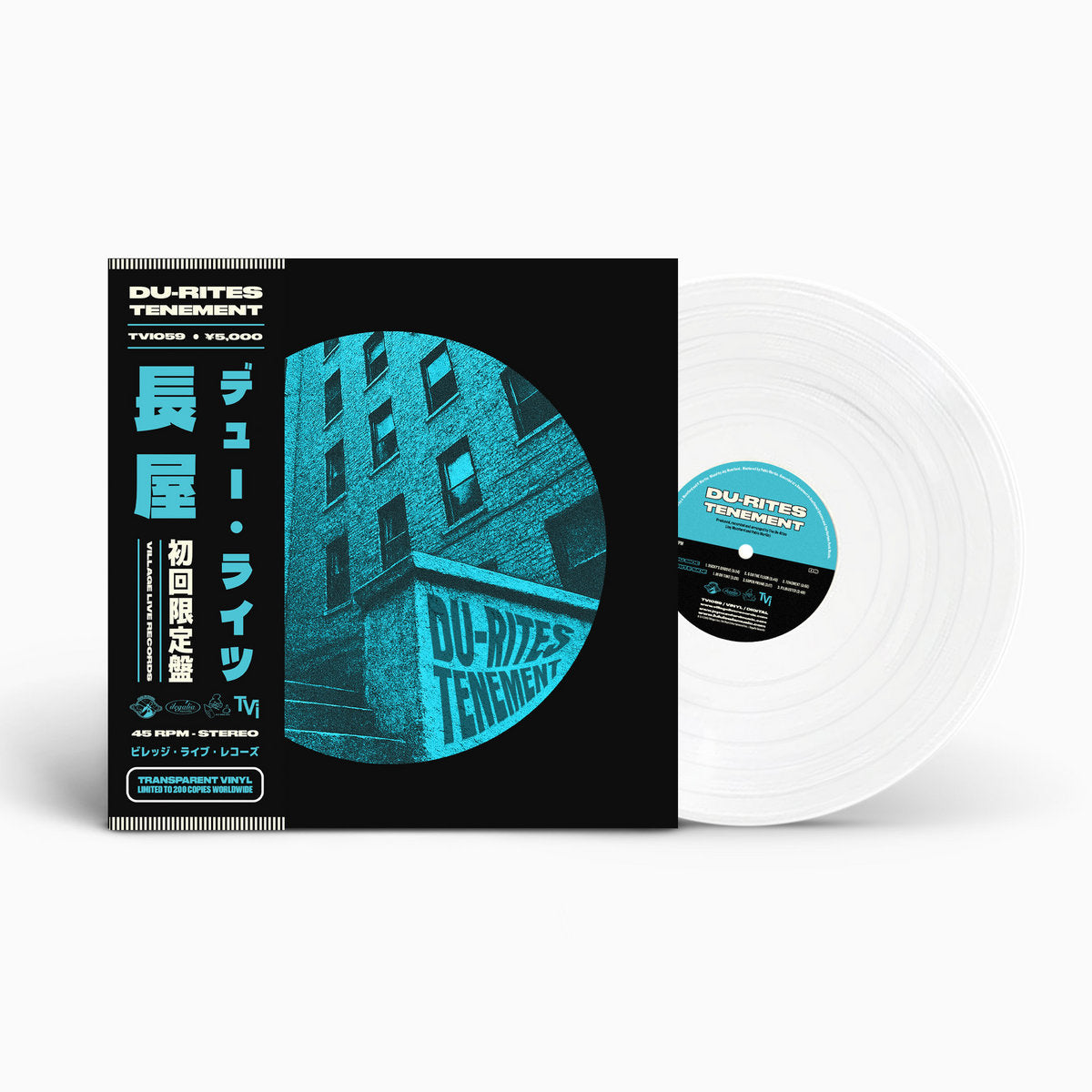 The Du-Rites - Tenement (Transparent Vinyl)