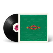 Ella Mae Sueref self-titled album on burgundy vinyl with green insert featuring floral artwork and tracklist.