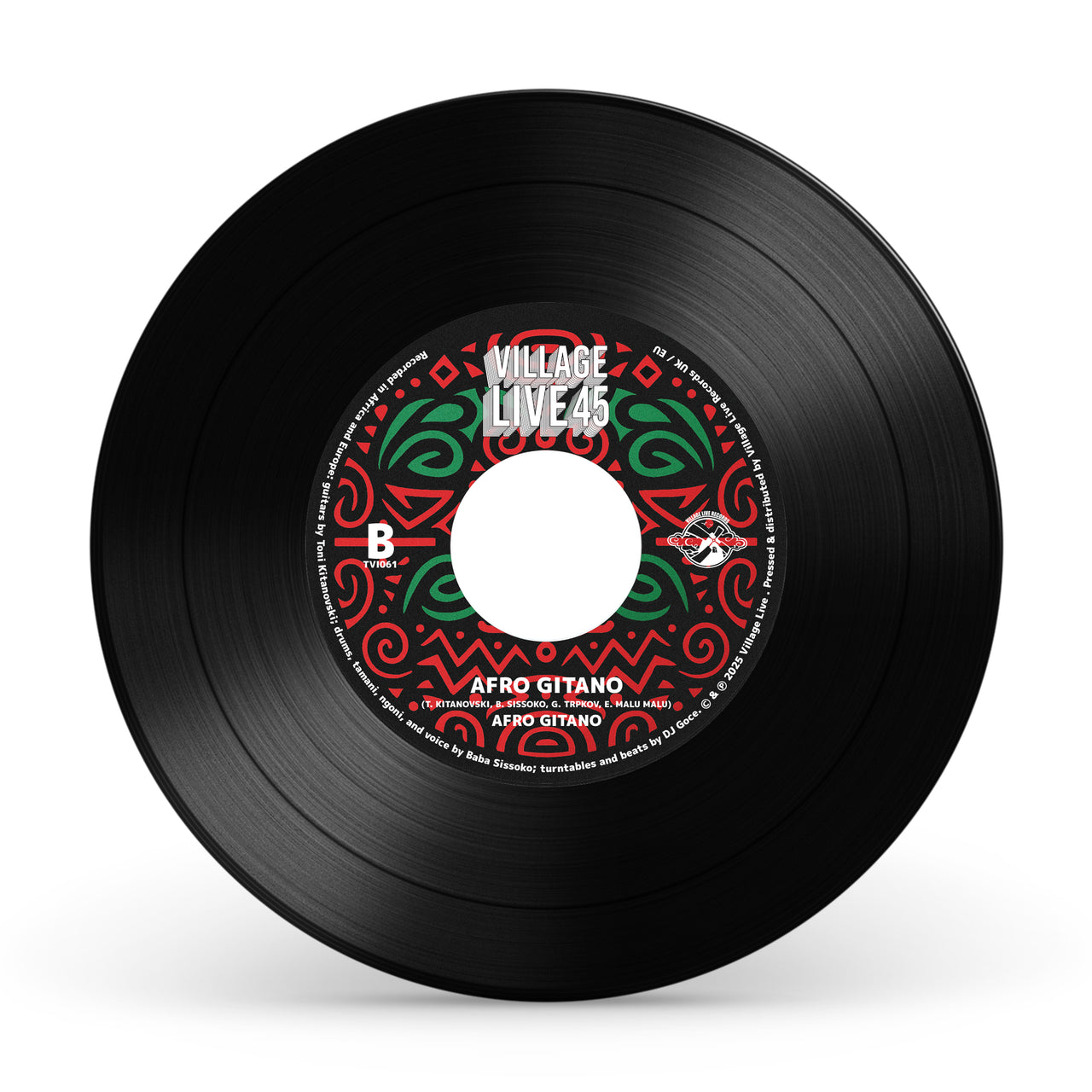 Afro Gitano - The World is Yours / Afro Gitano (Black Vinyl)