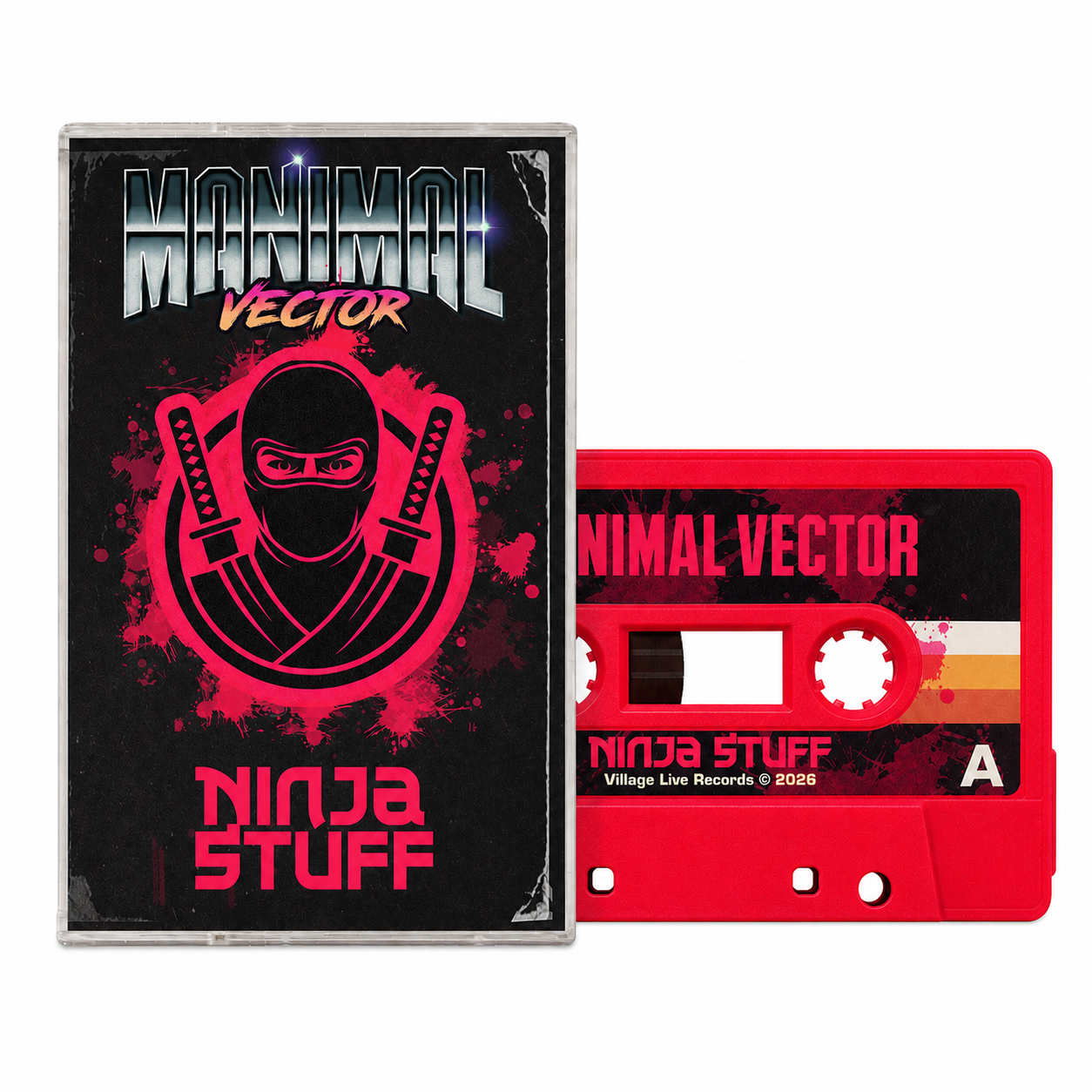 Manimal Vector - Ninja Stuff (Cassette)